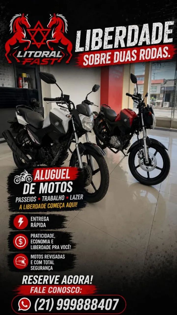 Aluguel de Moto Factor 150 - a partir de 300,00/semana - Foto 3