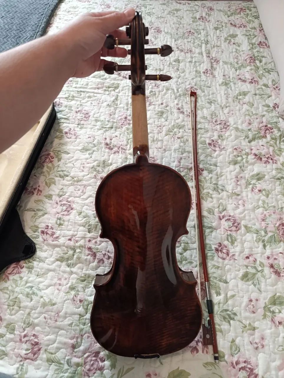 VIOLINO PROFISSIONAL | MAPLE IMPORTADO 3A | LUTHIER | COMPLETO - Foto 3
