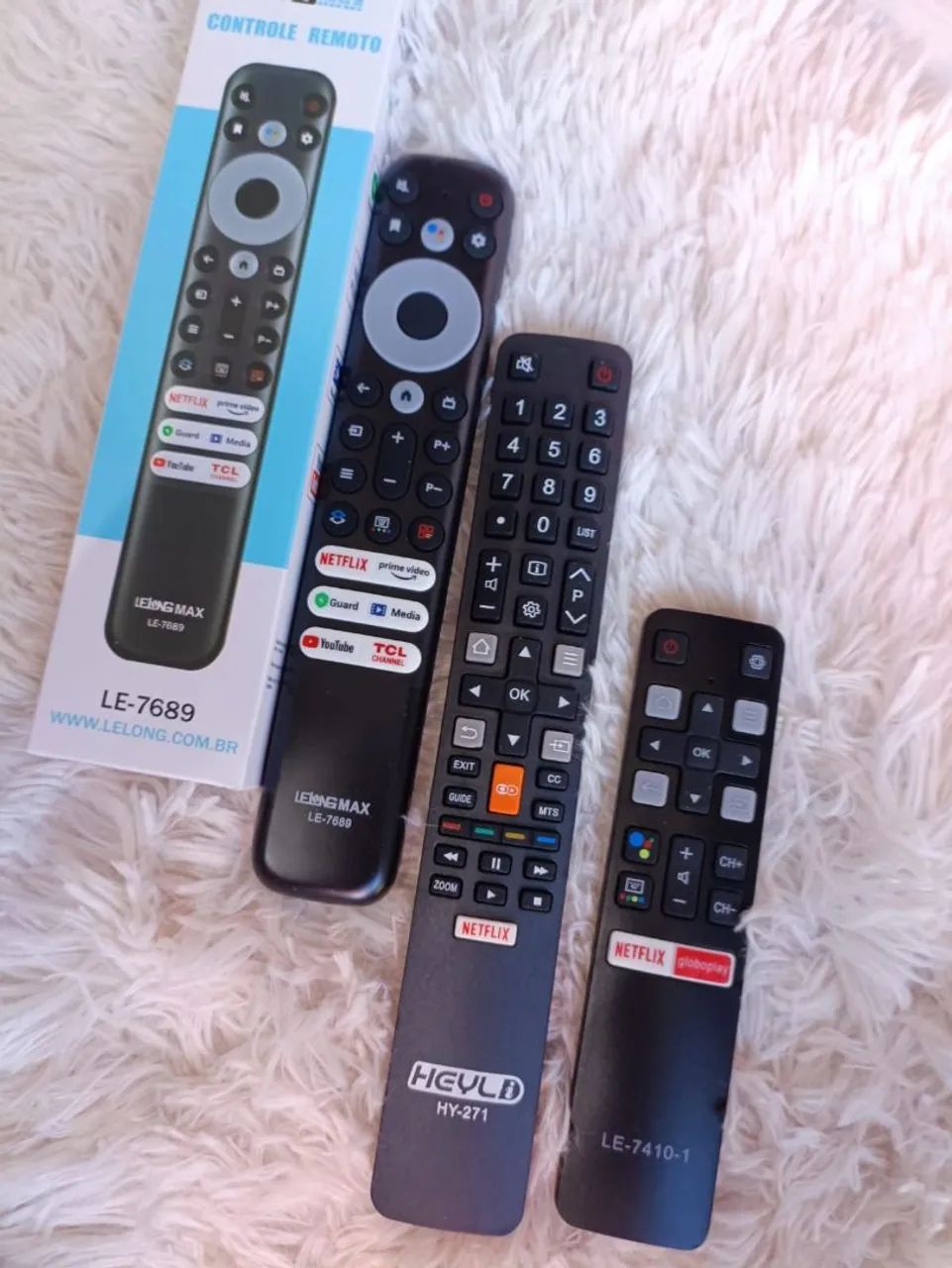 Controle tv Tcl 