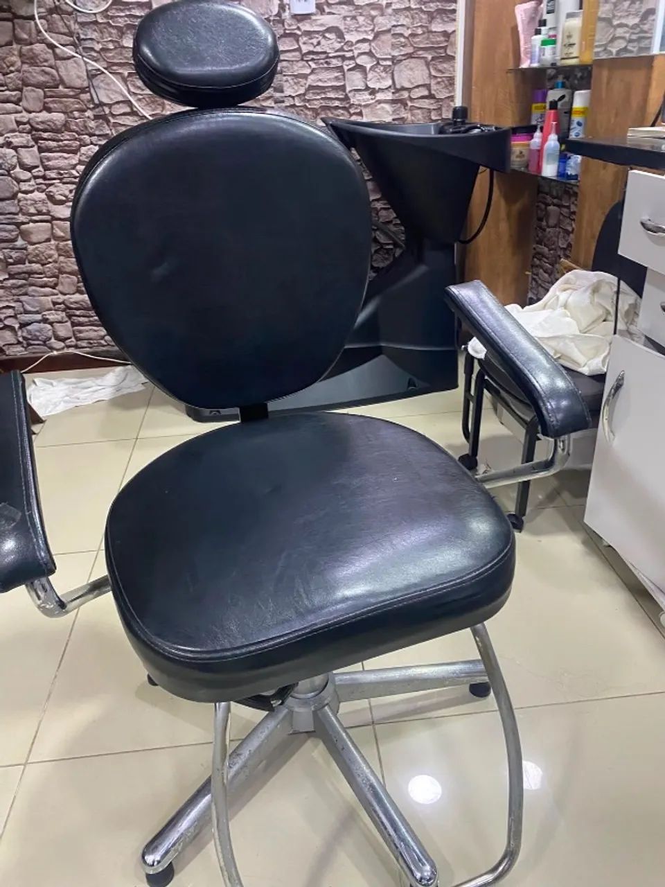 Cadeira de cabeleireiro - Foto 4