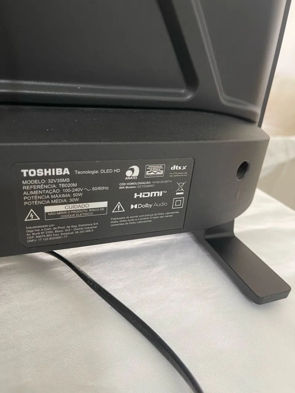 TV SMART TOSHIBA 32 POLEGADAS - Foto 3