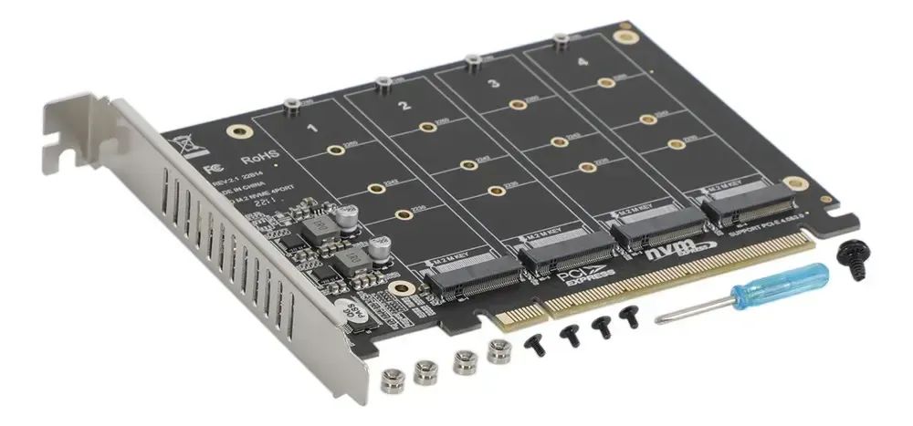 ADAPTADOR SSD NVME PCI EXPRESS
