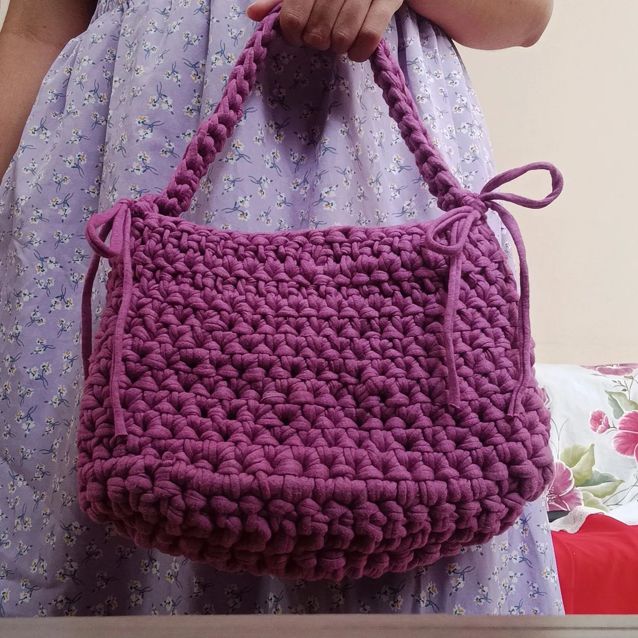 Bolsa de crochê 