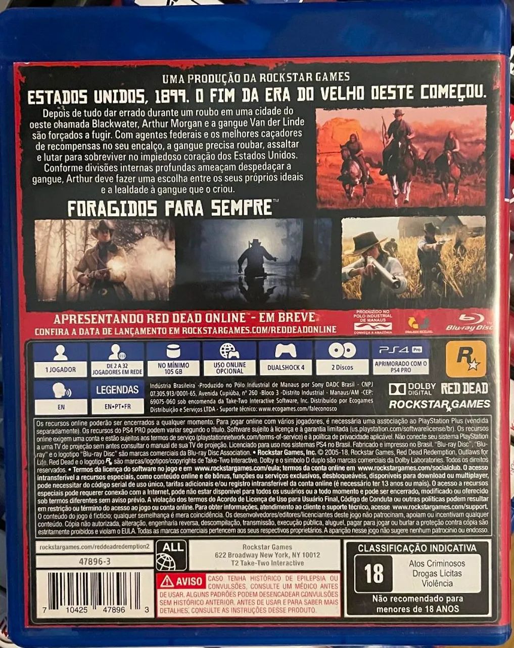 RED DEAD REDEMPTION 2 - PS4  - Foto 5