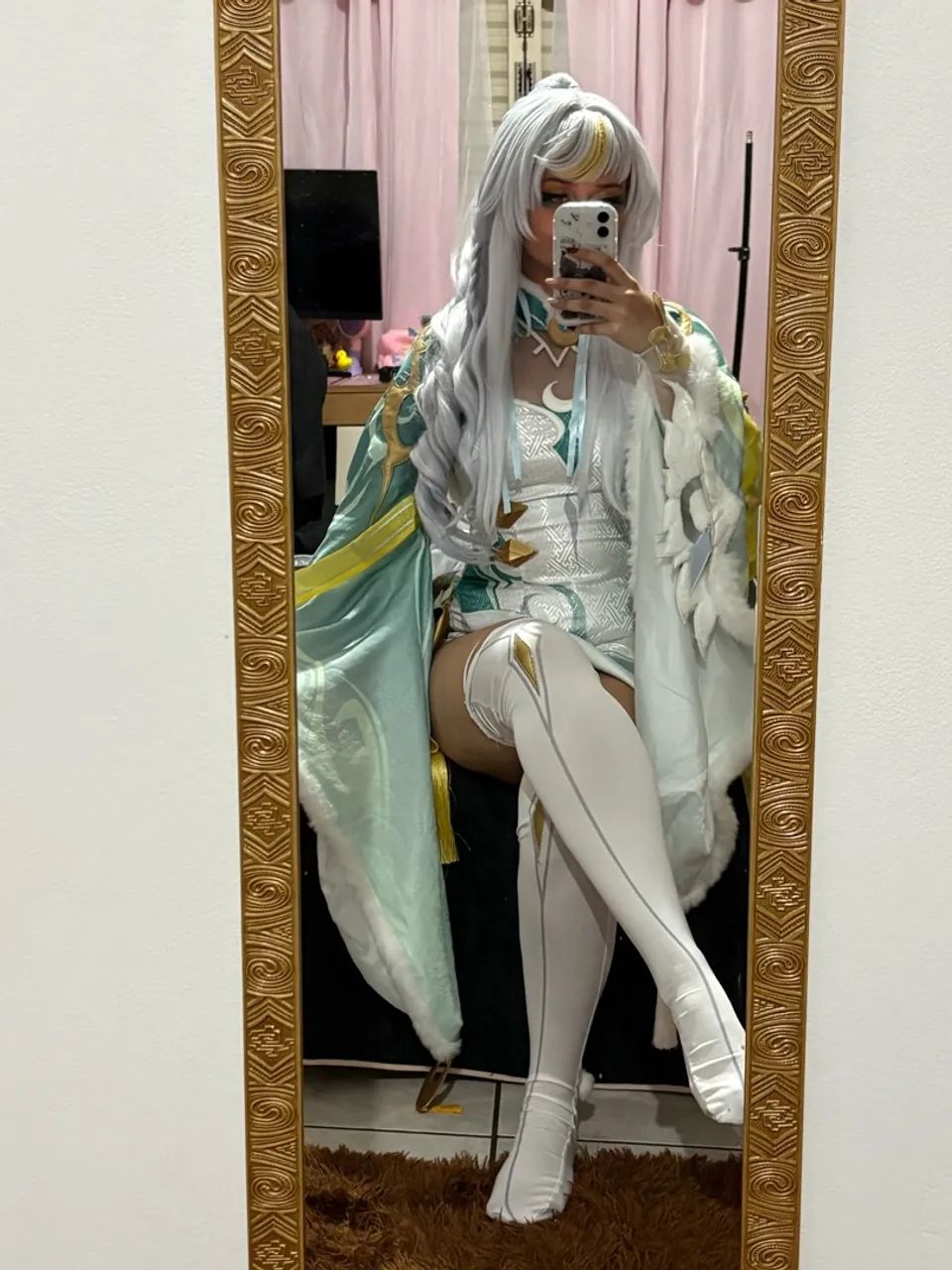 Zibai cosplay - genshin impact 