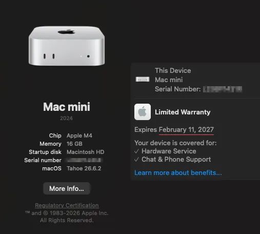 Mac Mini M4 | 512 GB | 16 GB Ram - Foto 2