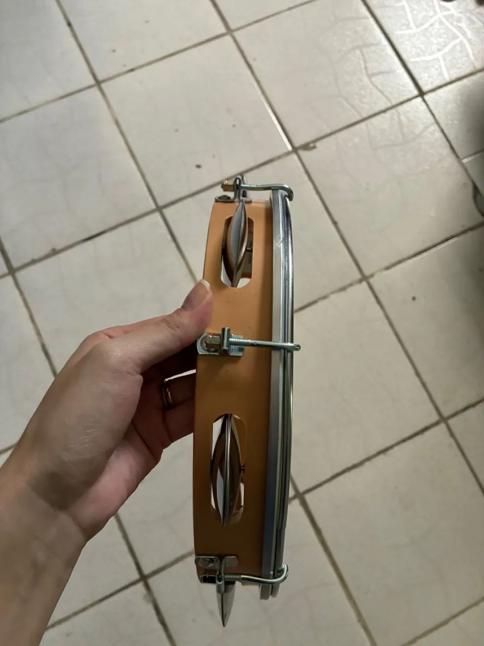 Pandeiro Couro de Javali - Foto 3