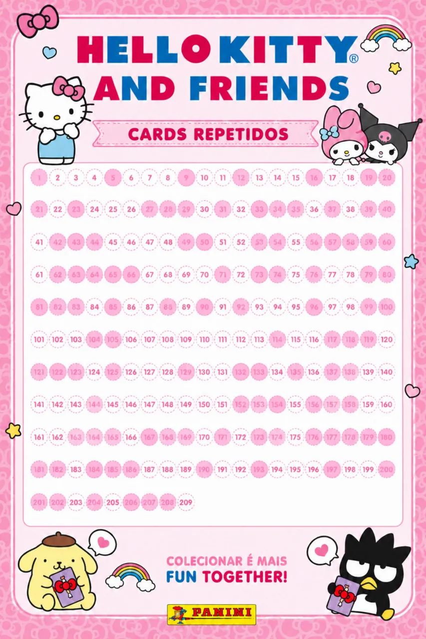 Cards Panini Hello Kitty - Troca e Venda. - Foto 2