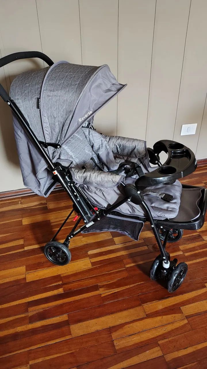 Carrinho de bebê com bebê conforto  Cosco Travel - Foto 3