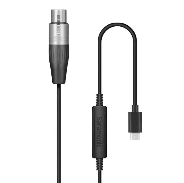 USB-C para XLR Cabo Conversor Digital Saramonic - Foto 2