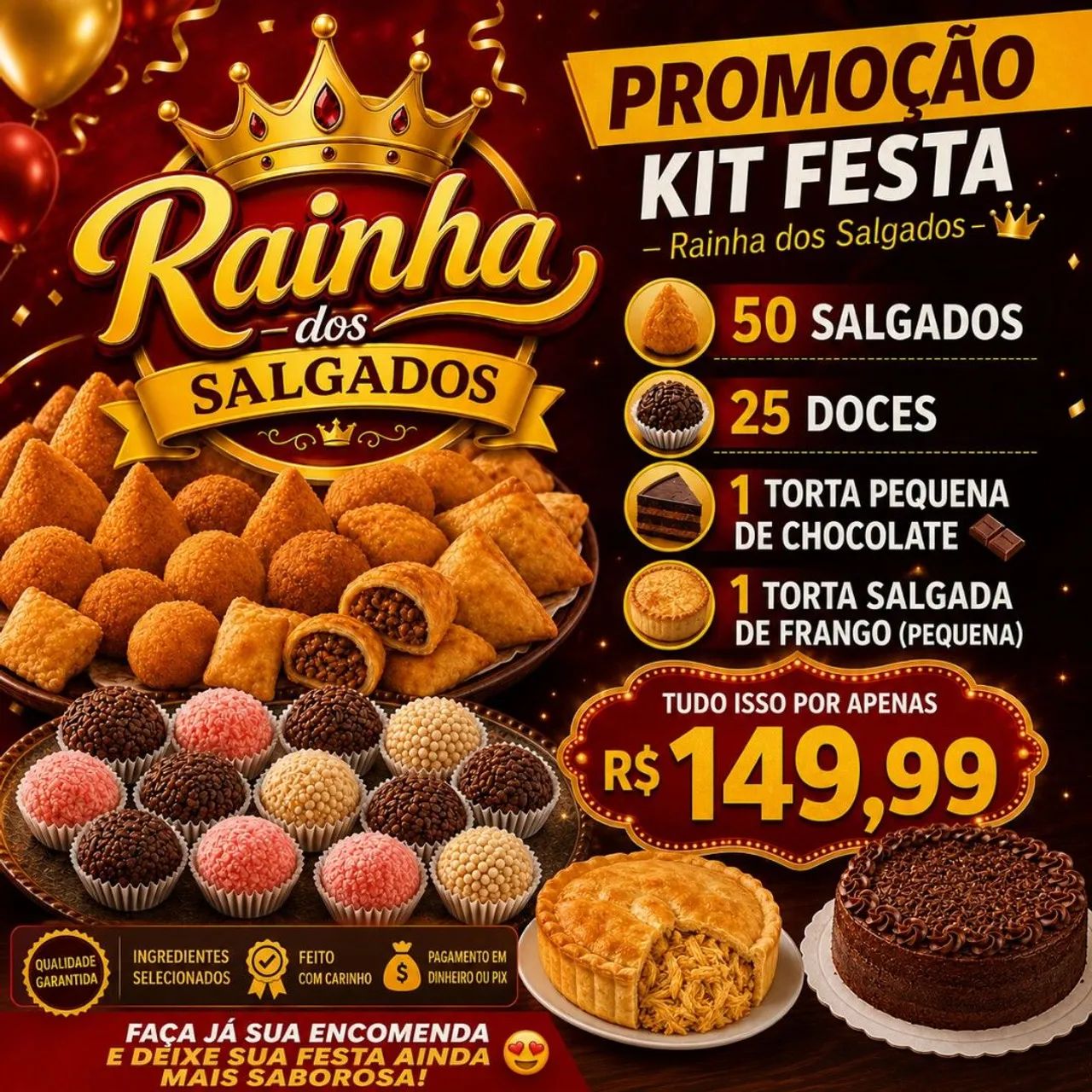 Promoções de kit festa  - Foto 2
