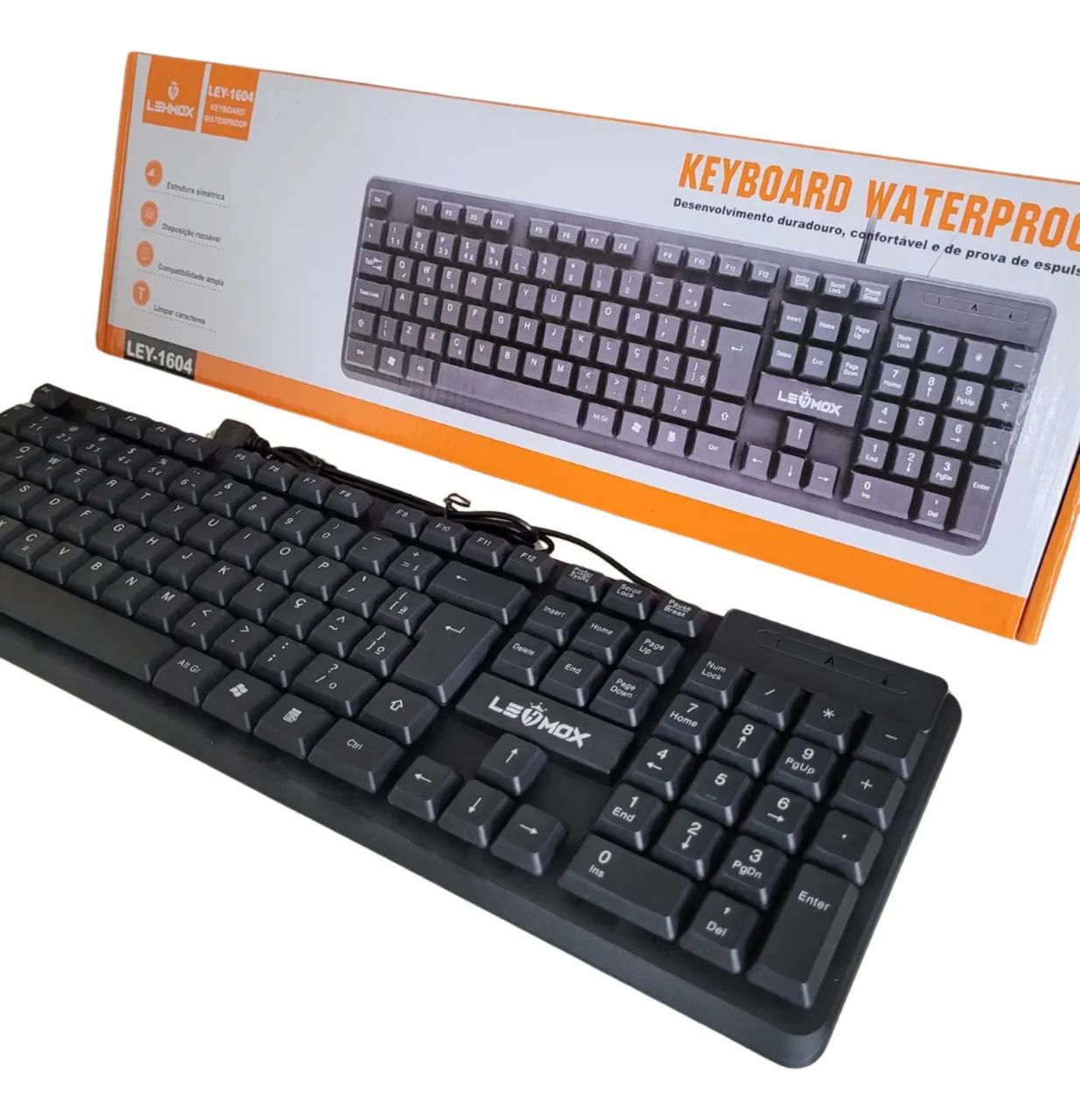 Teclado Macio Alta Qualidade Usb - Lemox - Foto 3
