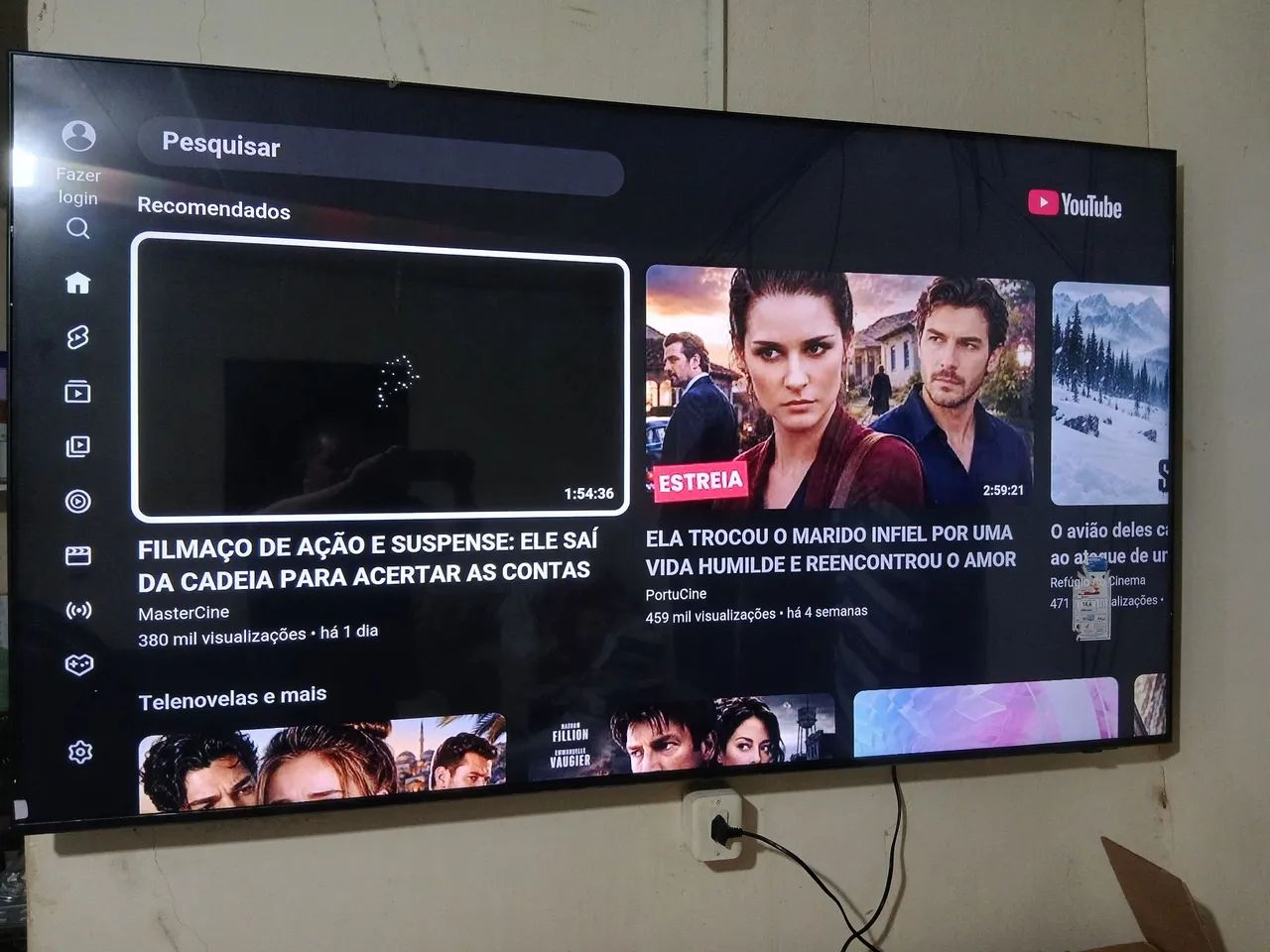 Vendo esta tv 65 polegadas samsung 4k Qled na caixa nota fiscal e garantia do fabricante  - Foto 3