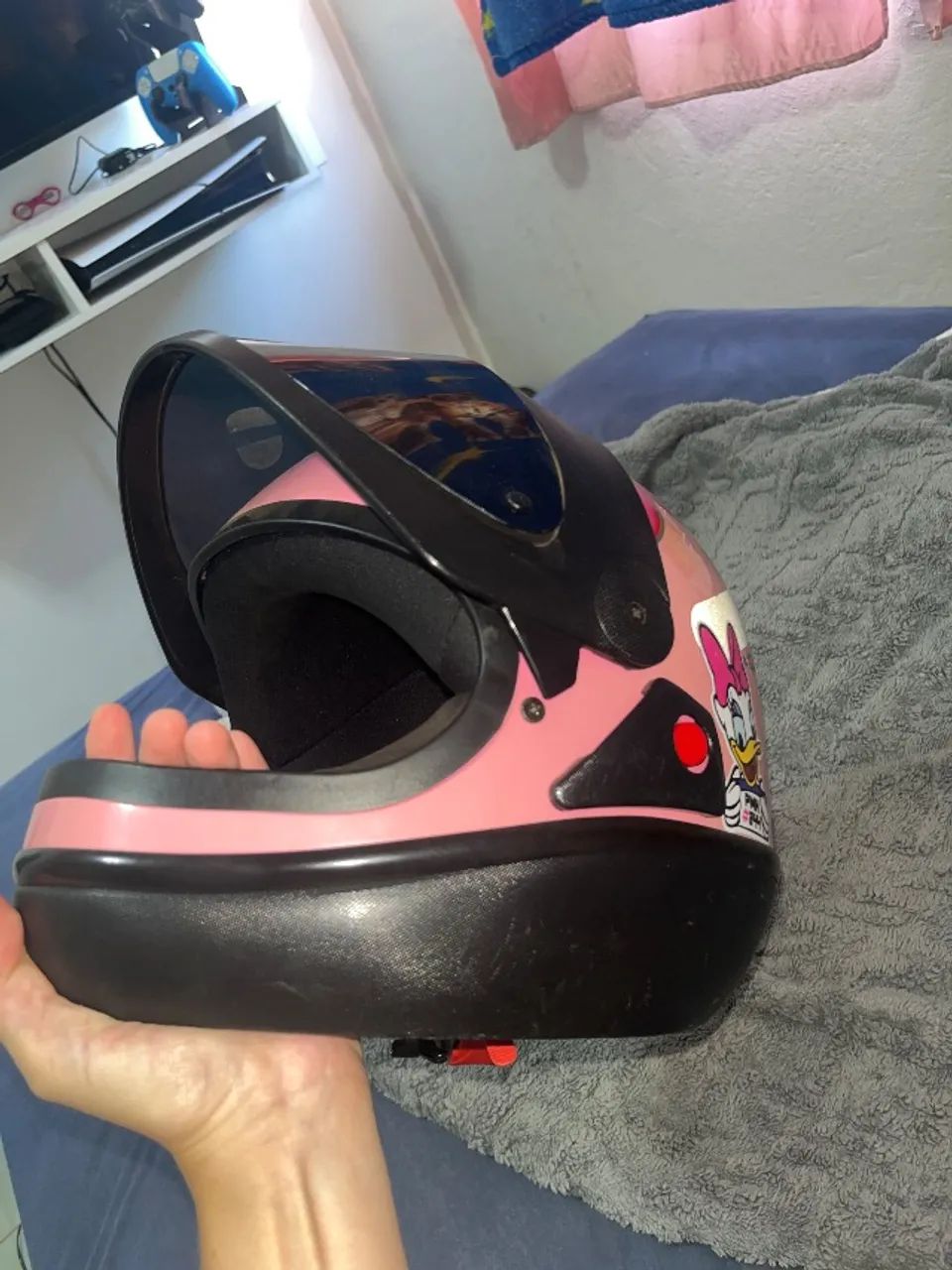 Capacete samarino rosa - Foto 4