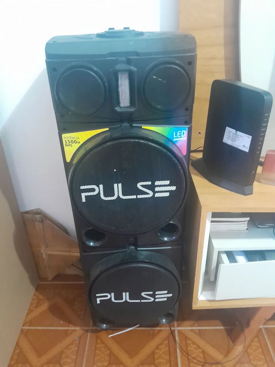 Caixa de som puls 
