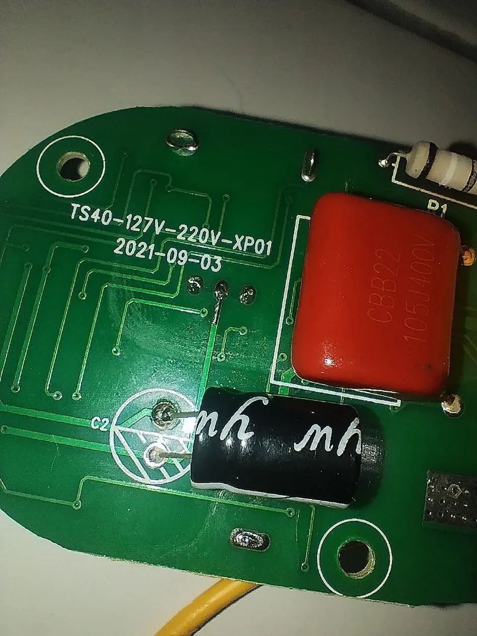 Placa Eletronica Ventilador Mallory Touch 220 volts  - Foto 4