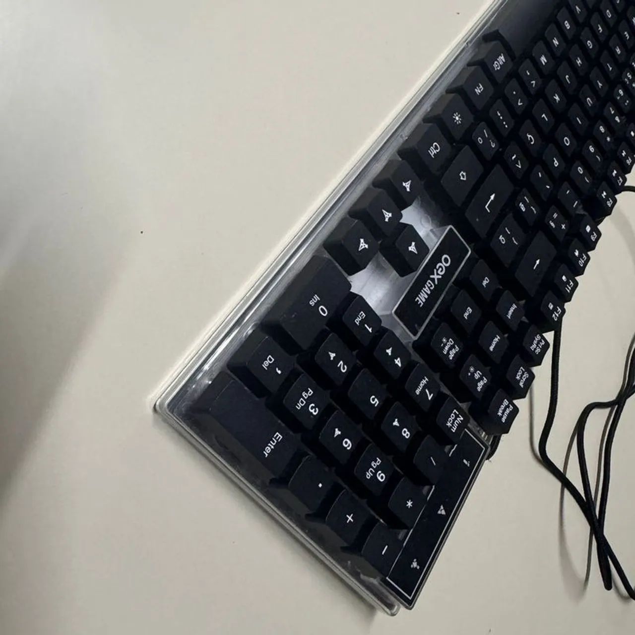 Kit combo teclado e mouse gamer com Led OEX - Foto 2