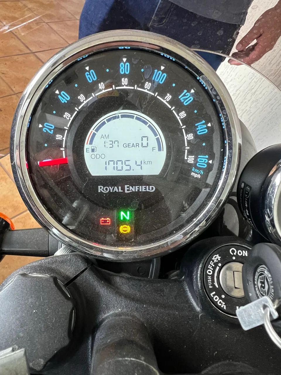 Meteor 350 com só 1705km - Foto 4