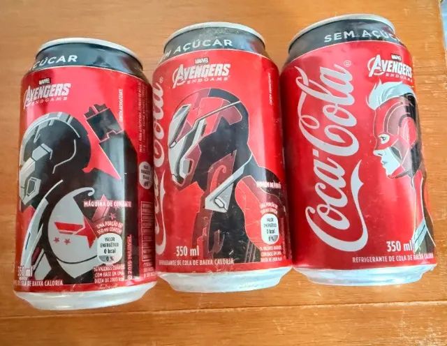 Coleção - Latinhas Coca-Cola Vingadores - 350 mL - Foto 3
