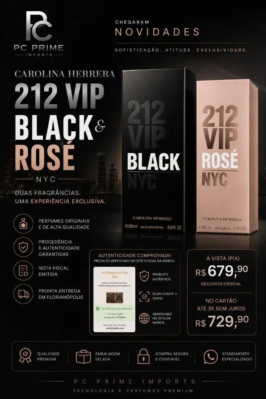 Perfumes e produtos importados Apple