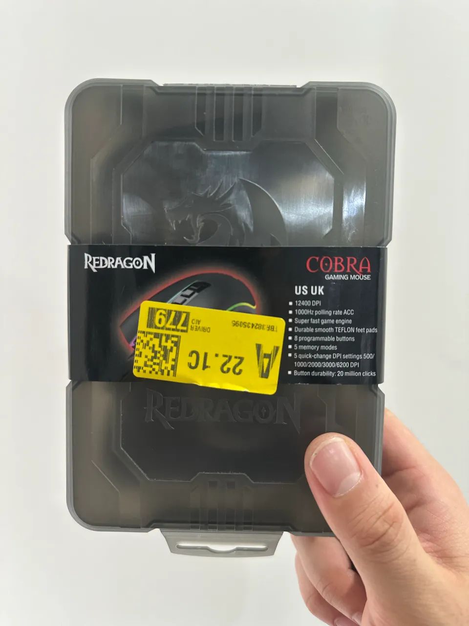 Mouse redragon cobra - Lacrado  - Foto 5