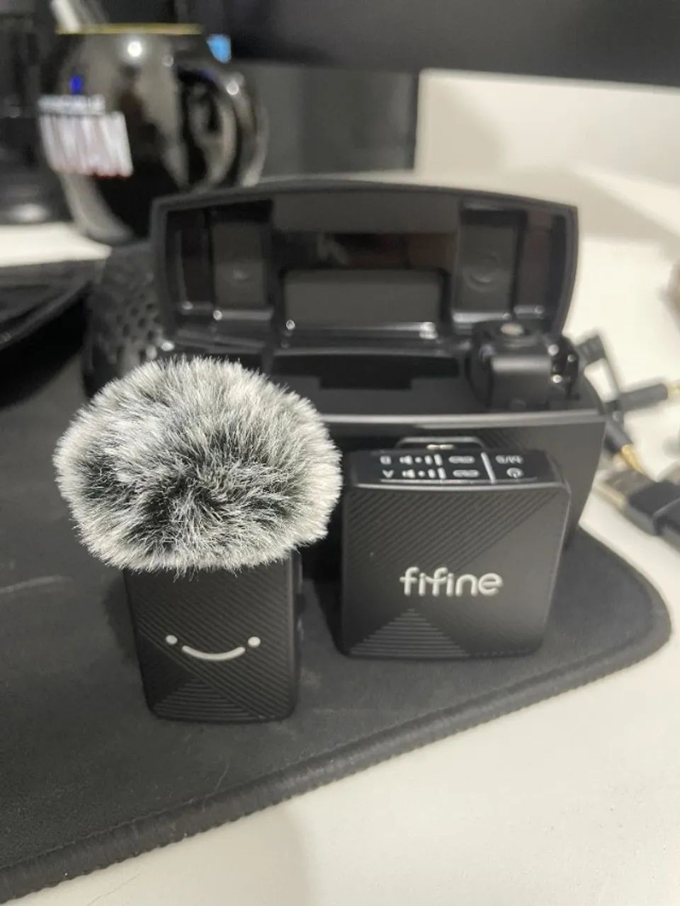 Microfone de Lapela sem fio Fifine M9 - Foto 2