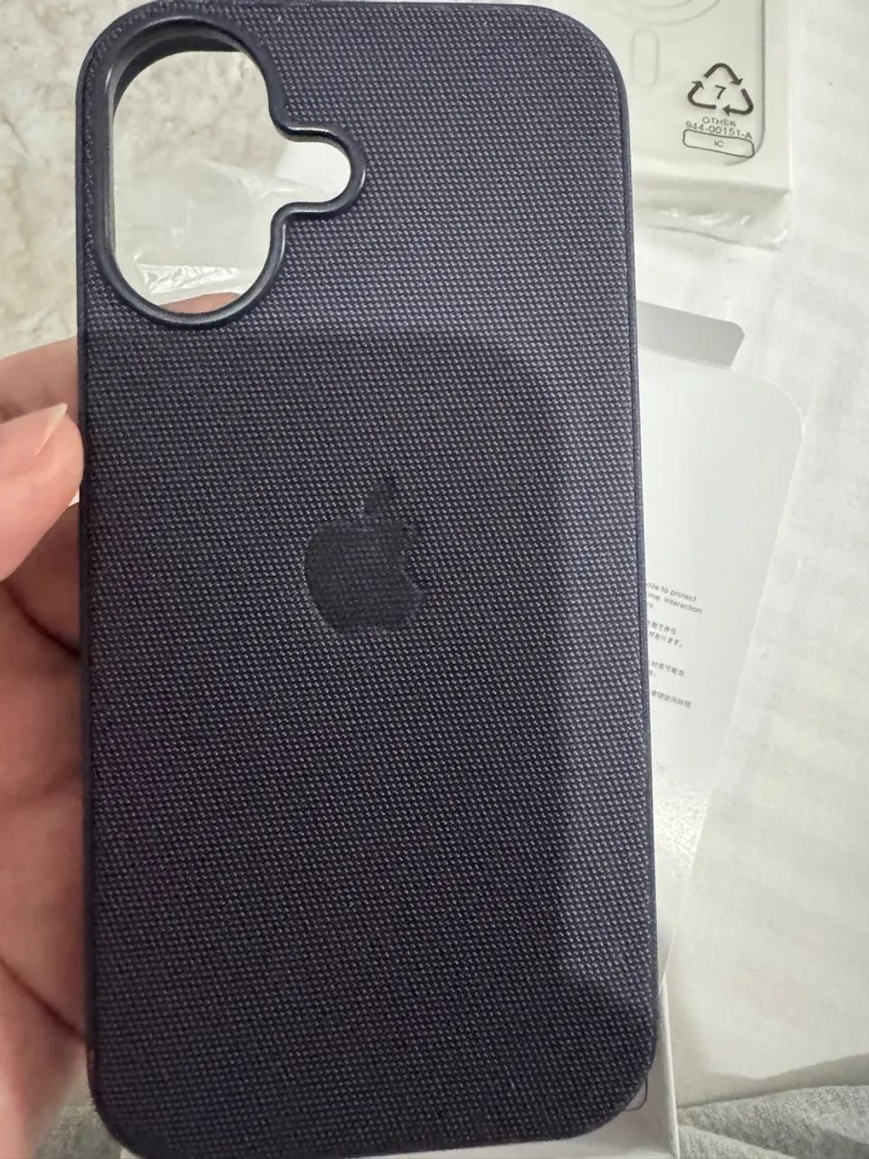 CAPA IPHONE 17 APPLE TECHWOVEN MAGSAFE ORIGINAL - Foto 2