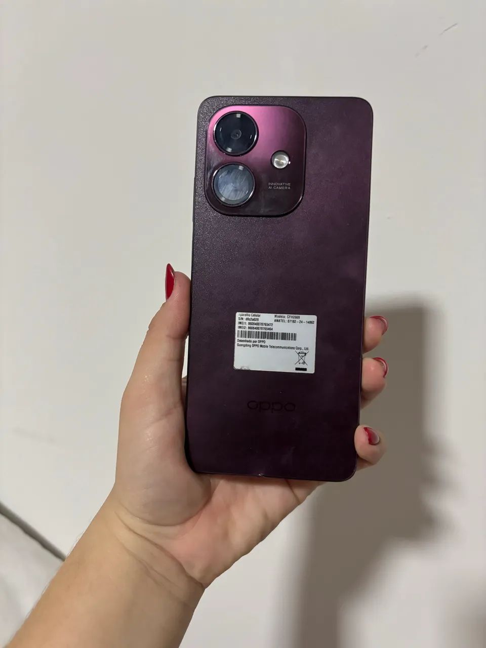 Vendo celular OPPO A40 de 256 gigas