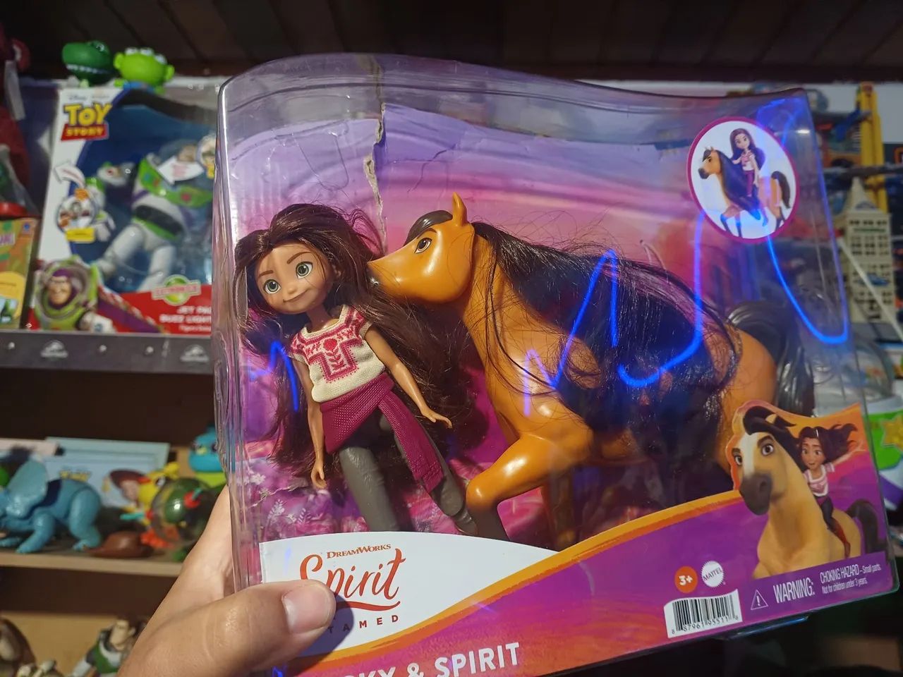Boneca do desenho Spirit