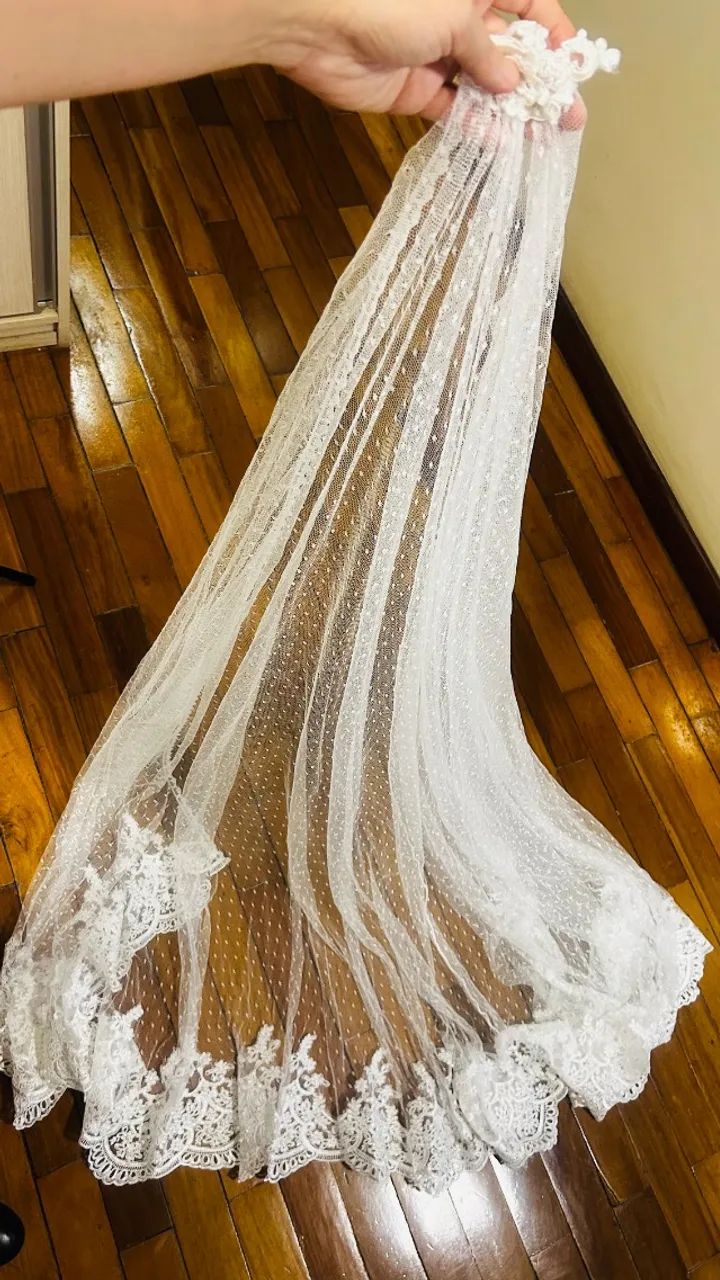 Vestido de noiva completo - Foto 5