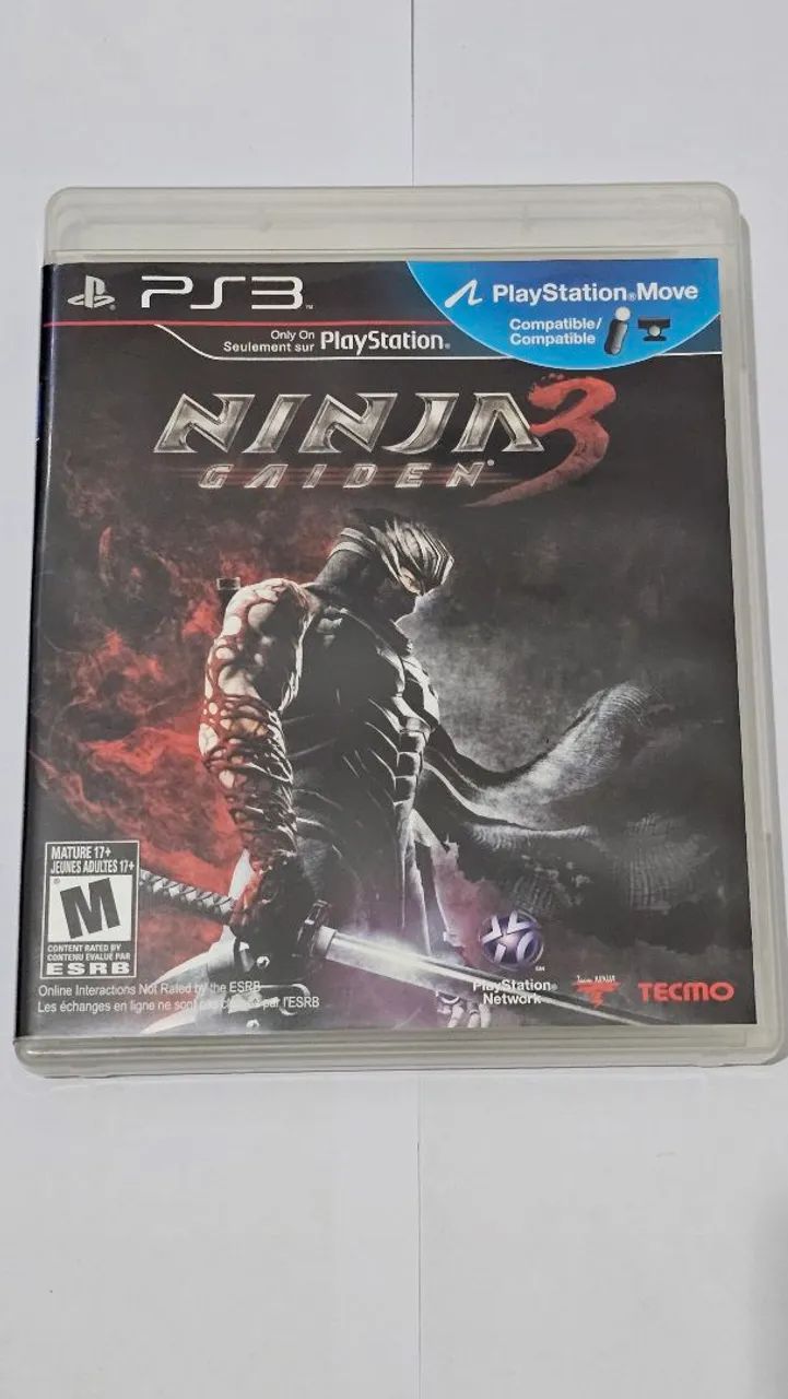 Ninja Gaiden 3 (game PS3). Ótimo!