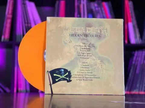 LP vinil Megadeth Hidden Treasures colorido  - Foto 2
