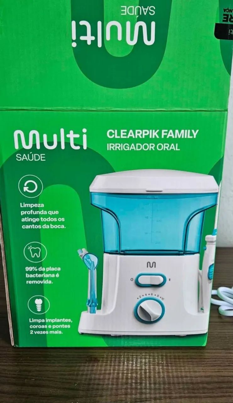 Irrigador limpeza Clearpik Family Multilaser Saúde  - Foto 3