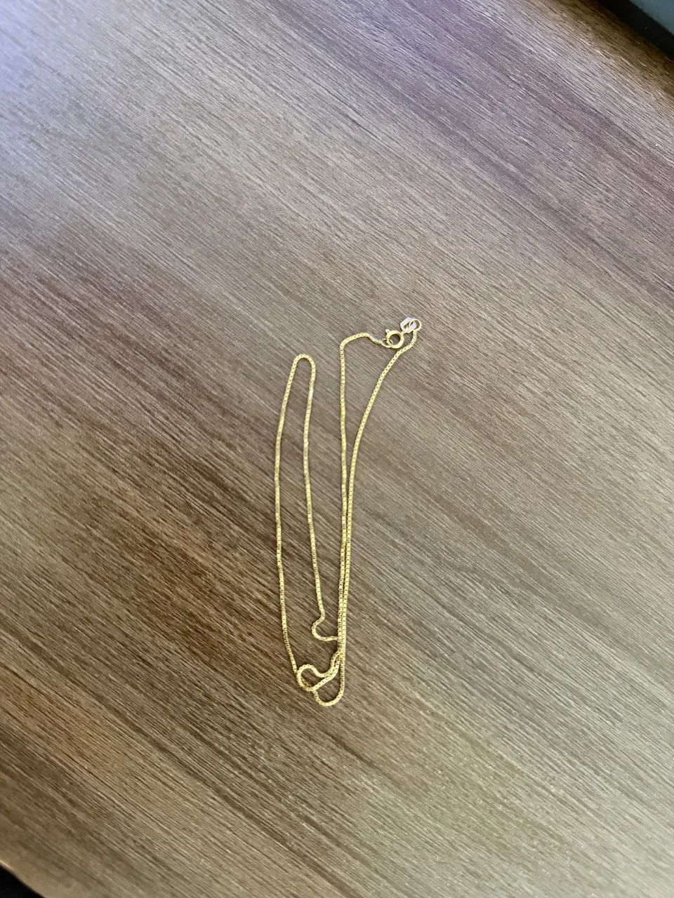 Cordão de ouro 18k 2g 40cm  - Foto 3