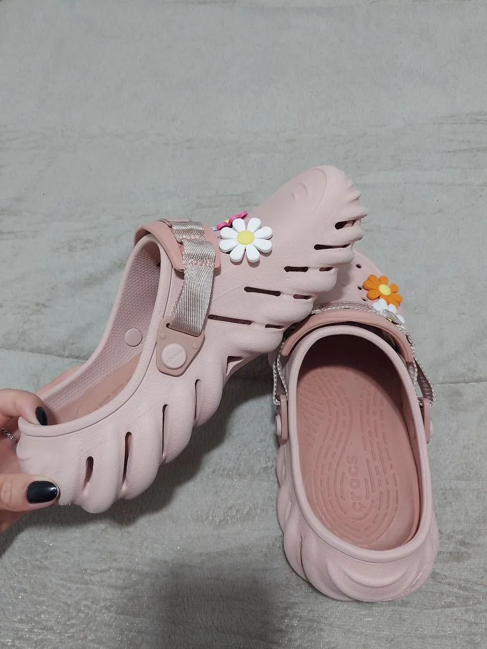 Crocs Echo Clog Pink Clay 37 - Foto 4