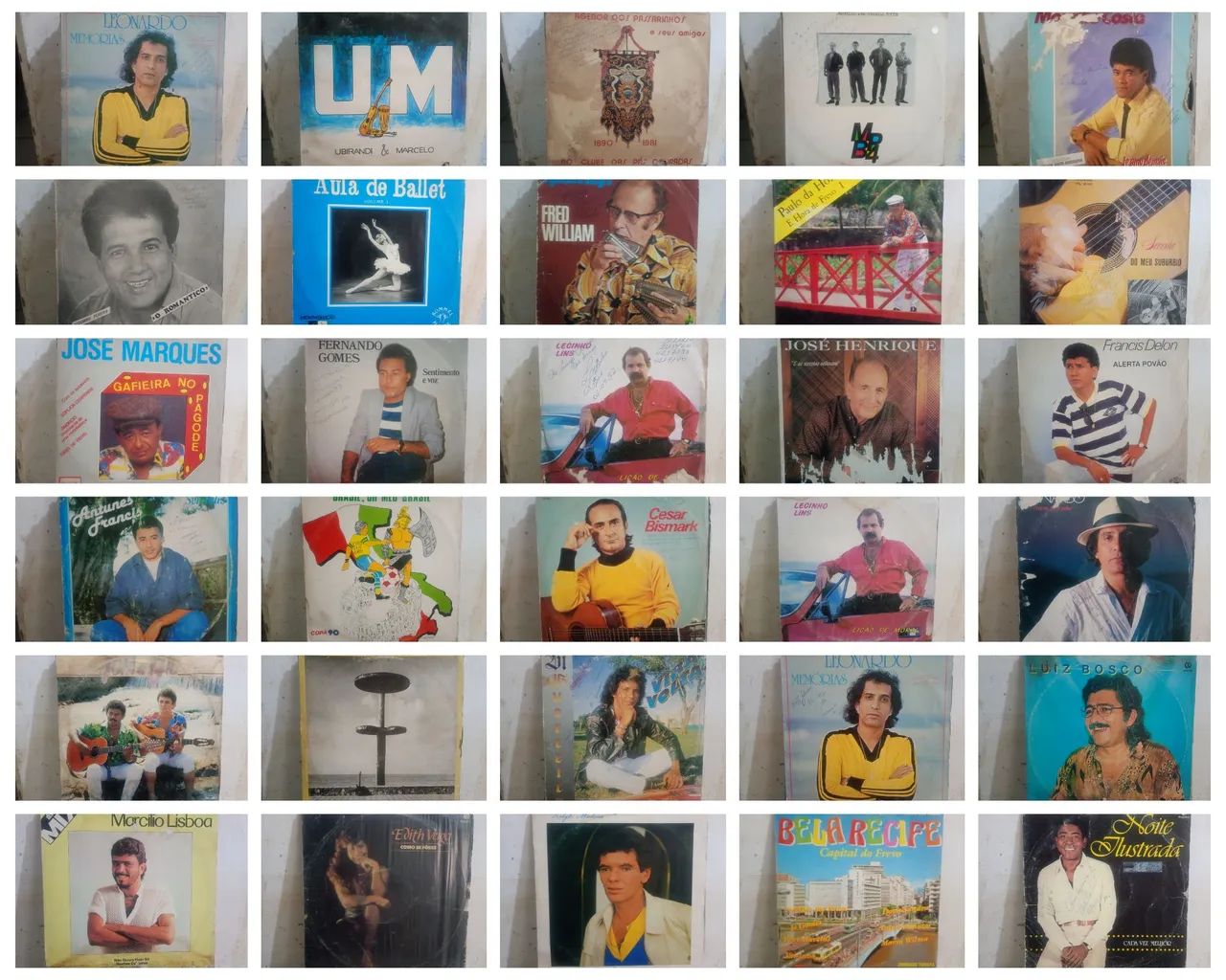 Coleção com 60 Lps Autografados/Disco de Vinil - Foto 2