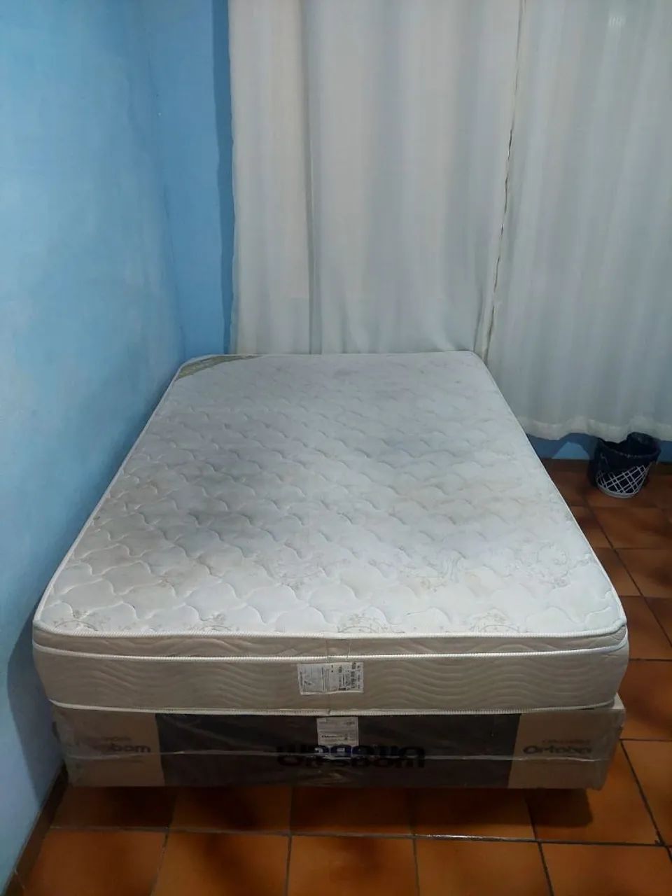 Vendo cama box casal ortobom - Foto 2