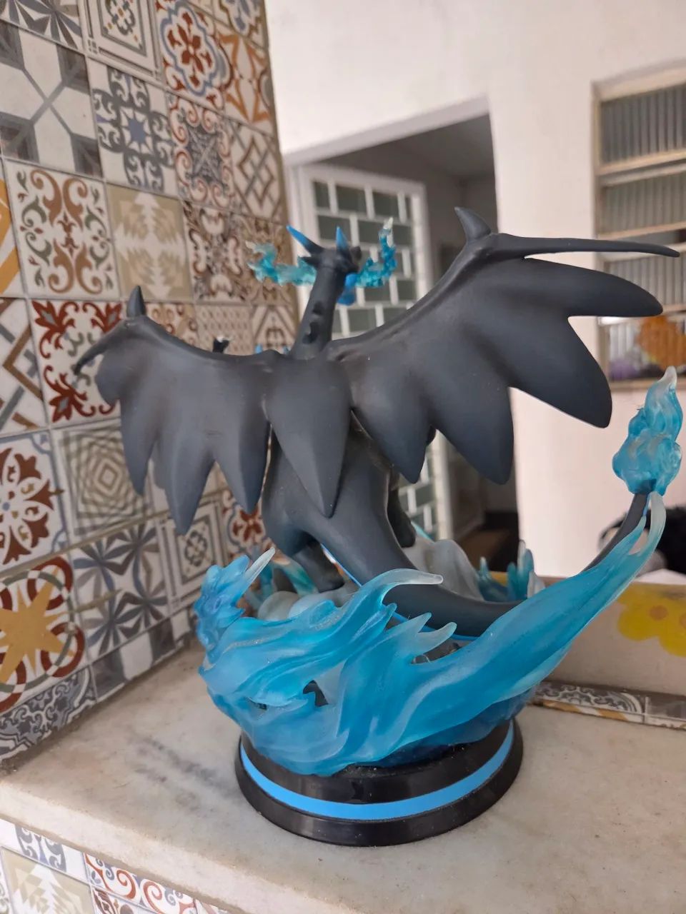 Mega Charizard X - Estátua - Pokemon - Foto 2