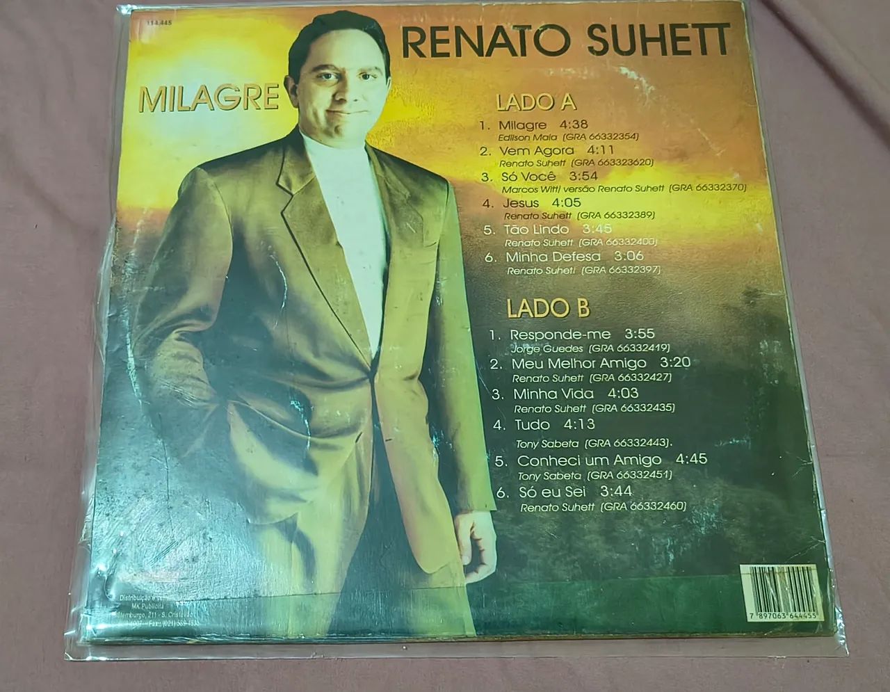 LP Vinil Renato Suhett Milagre  - Foto 2