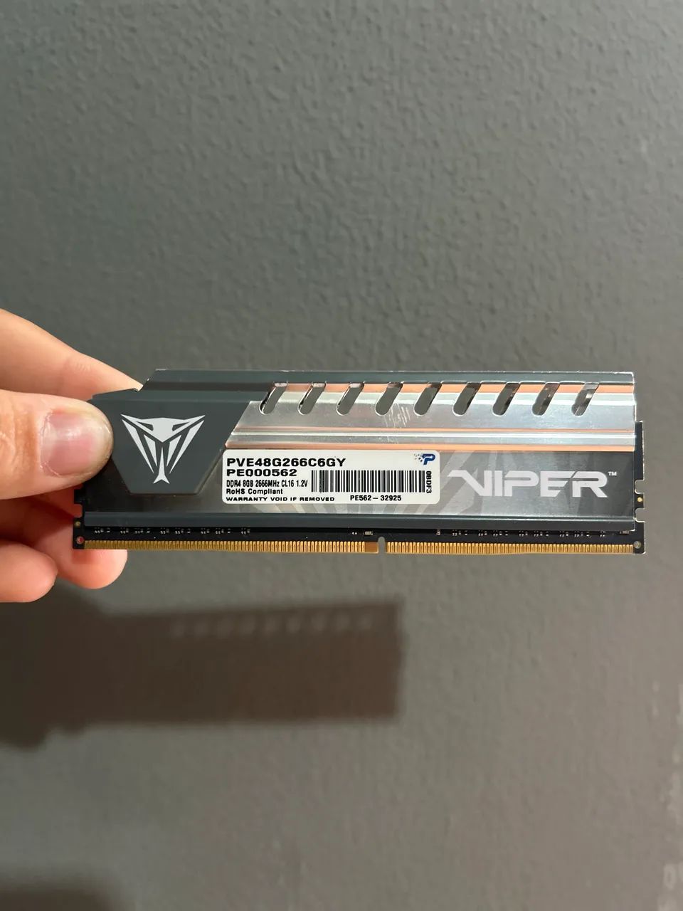 8GB DDR4 Gaming RAM Memory (Patriot Viper)