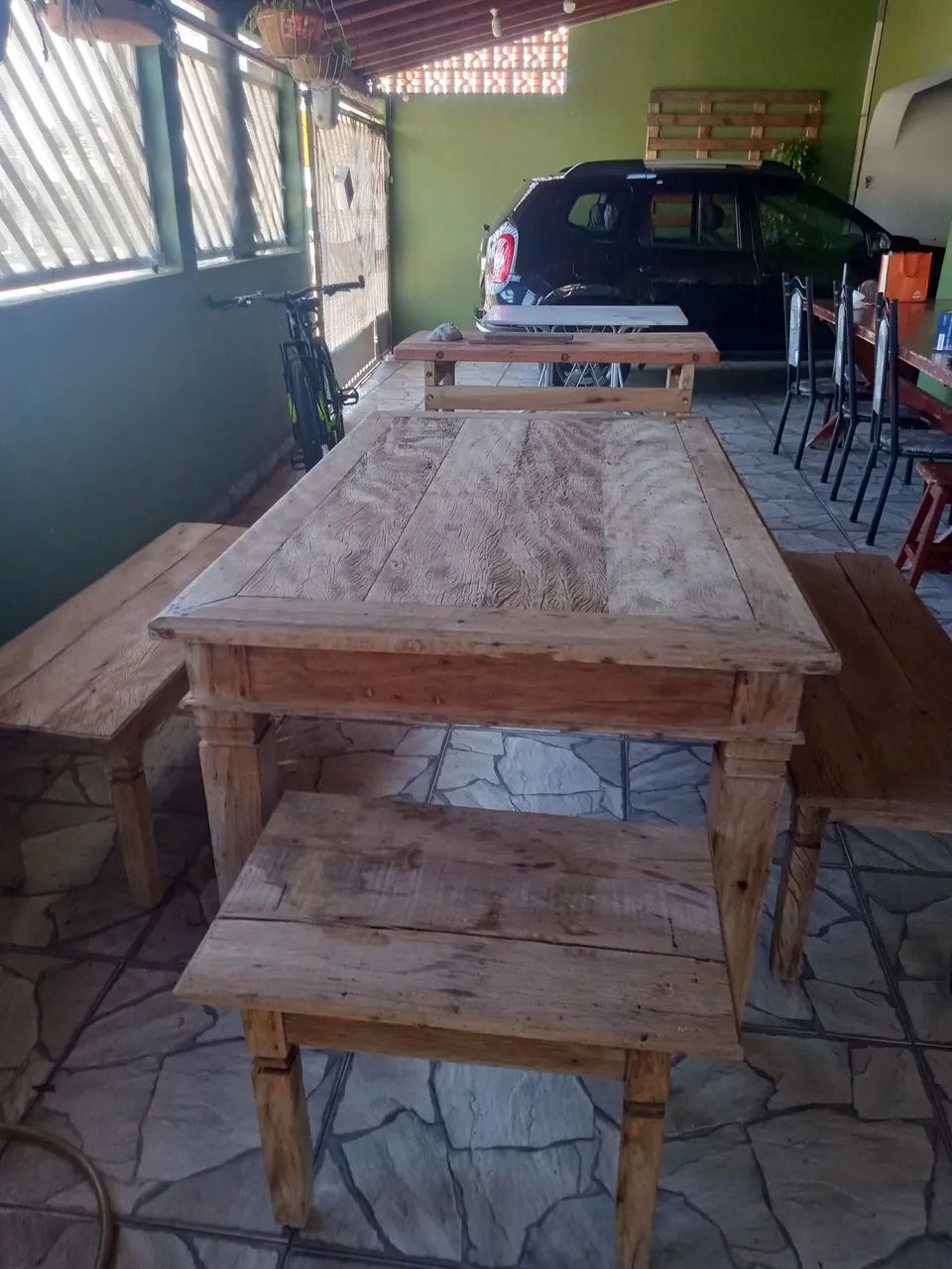 Venda mesa madeira de demolição  - Foto 2