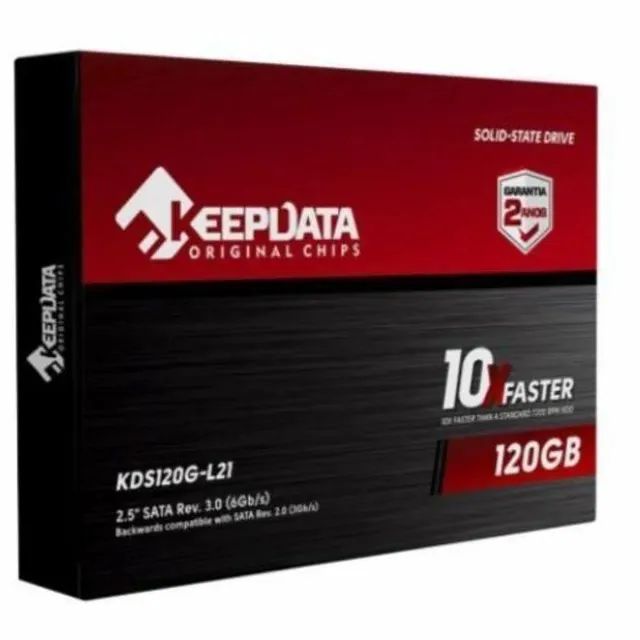 SSD 120GB Keepdata SATA III 2.5 Desktop Notebook KDS120G - Foto 4