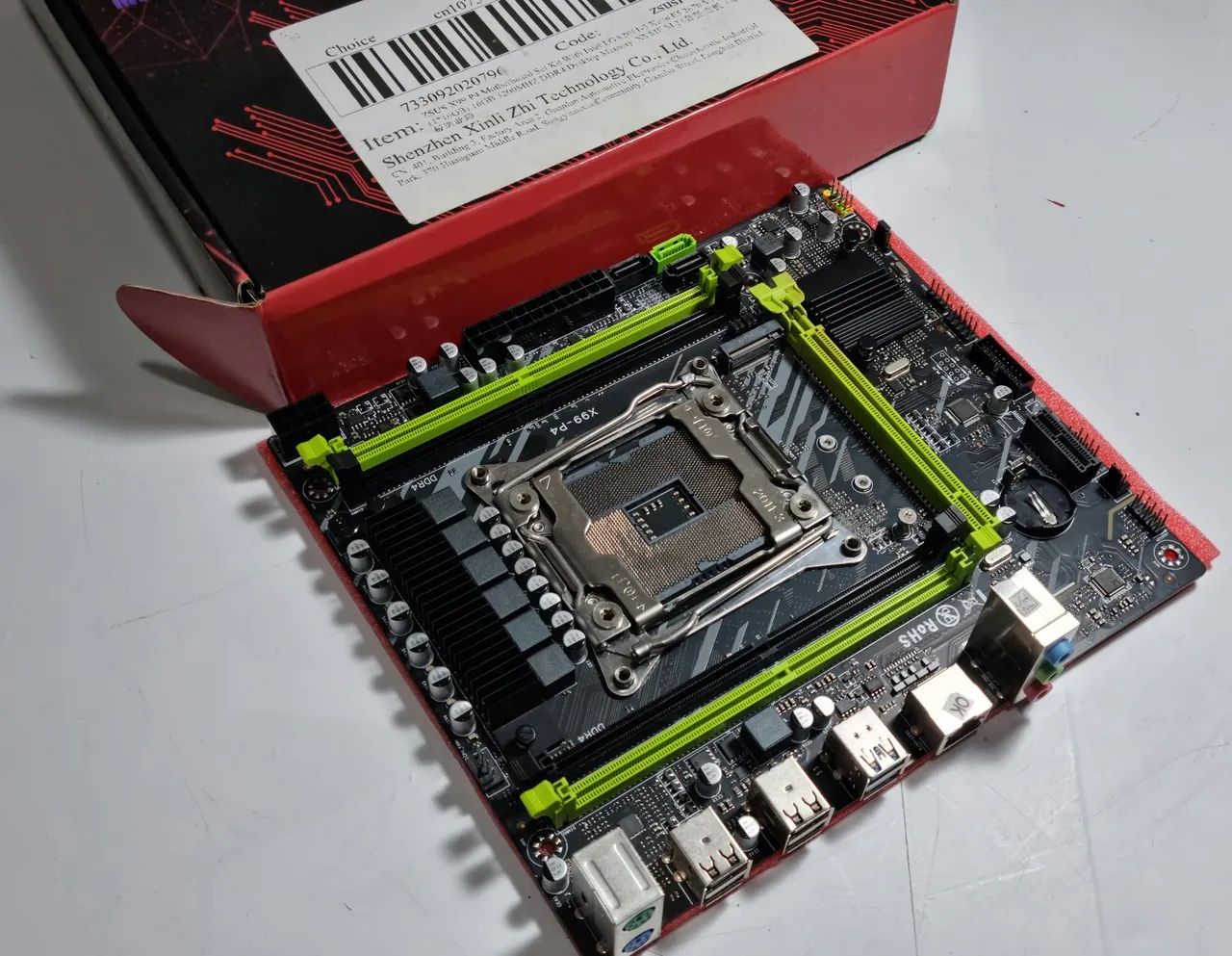 Placa mãe x99 p4 zsus  - Foto 2
