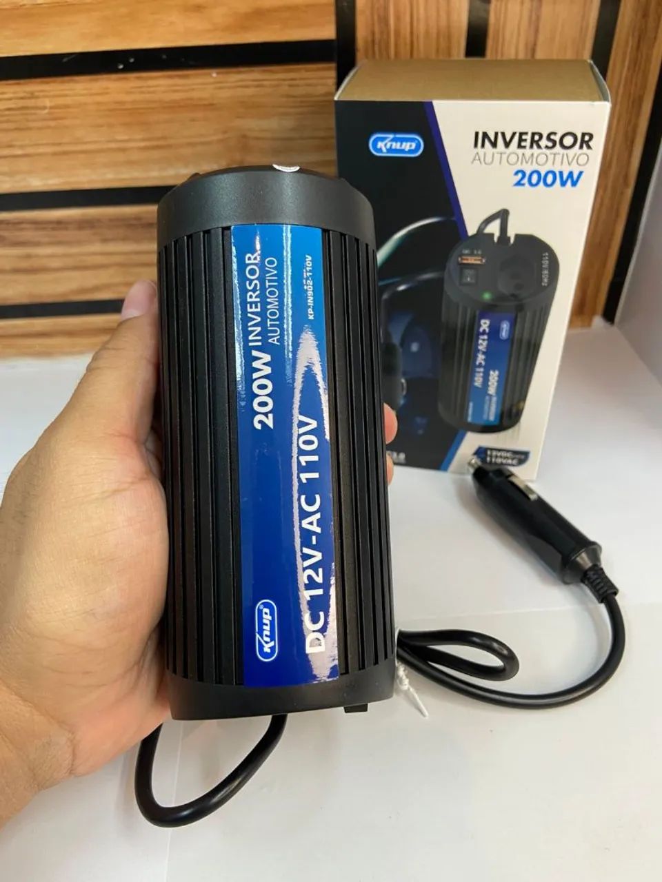 *INVERSOR AUTOMOTIVO 200W KNUP* - Foto 3