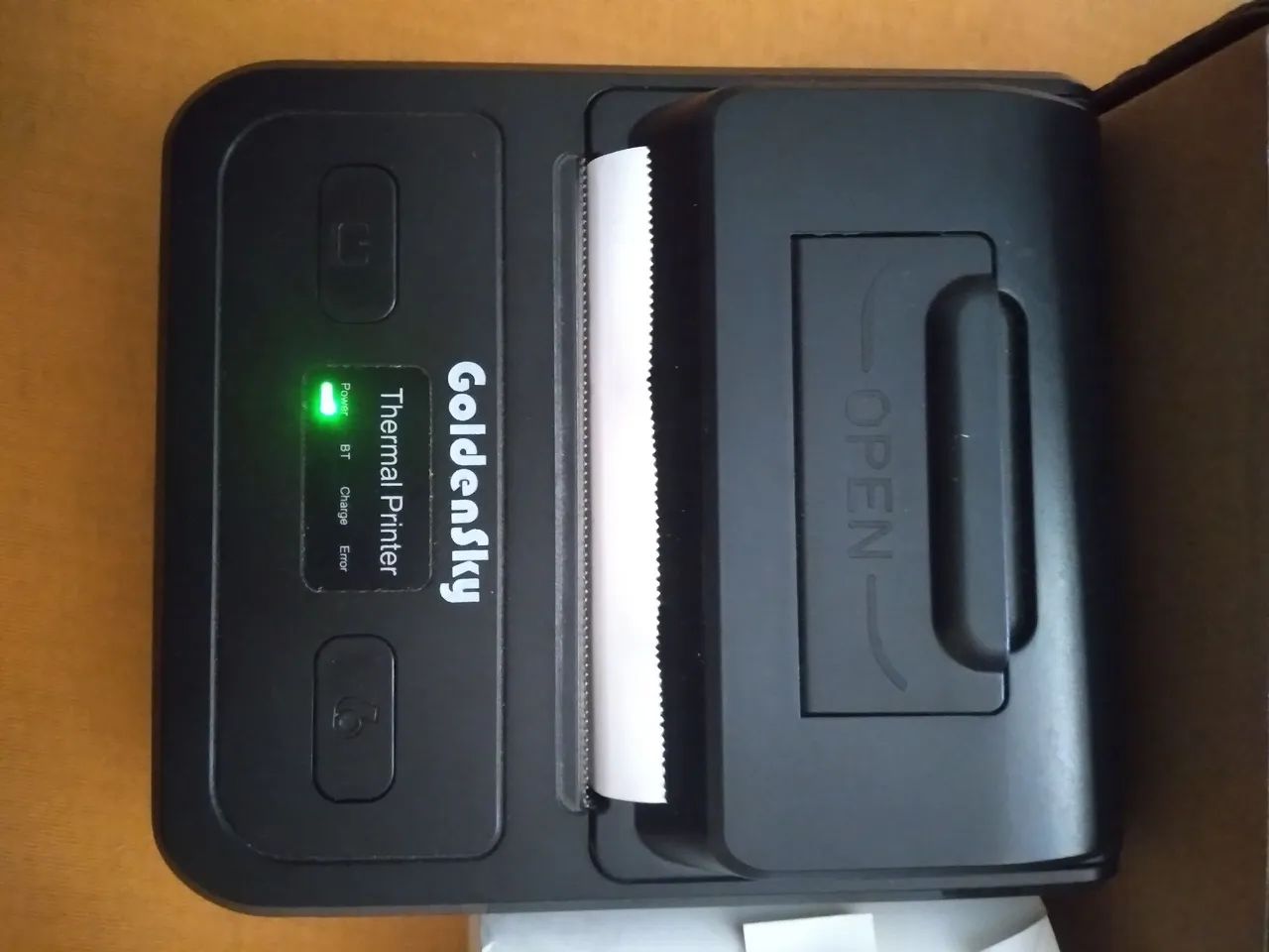 Impressora termica portatil Bluetooth 80mm  - Foto 4