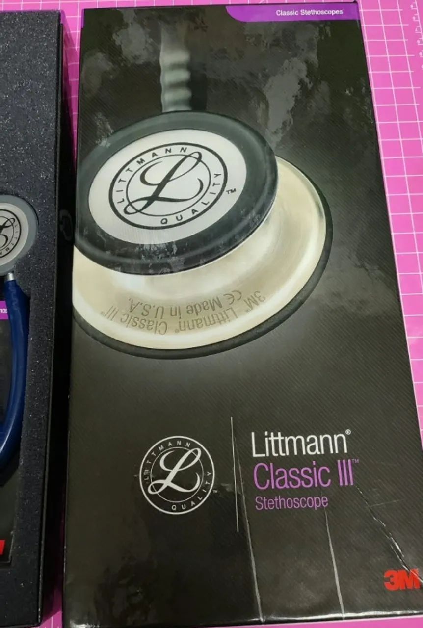 Estetoscópio 3m Littmann Classic lll - Foto 3