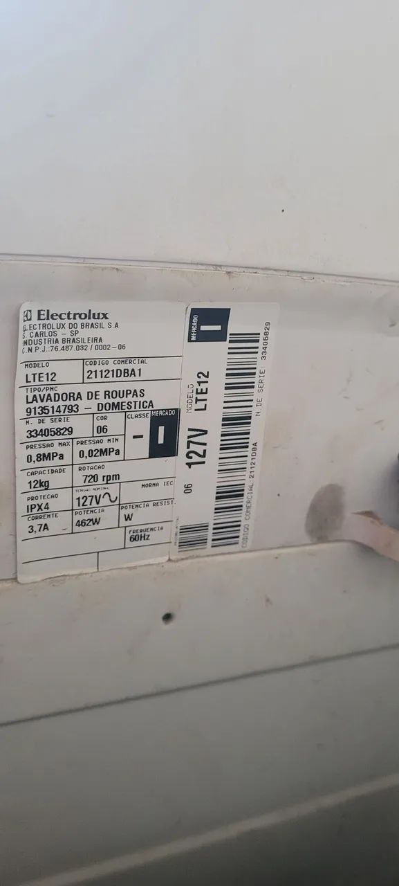 Máquina de lavar Eletrolux Lte12  - Foto 4