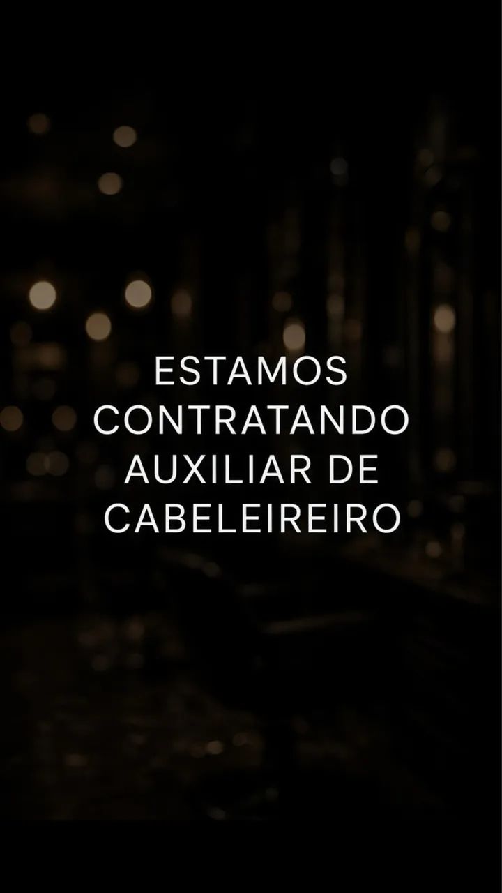 Vaga para começar imediato 