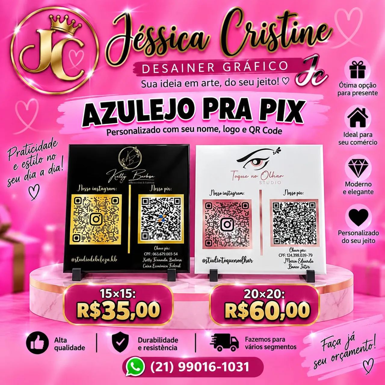 Jéssica Cristine desainer gráfico Jc  - Foto 5