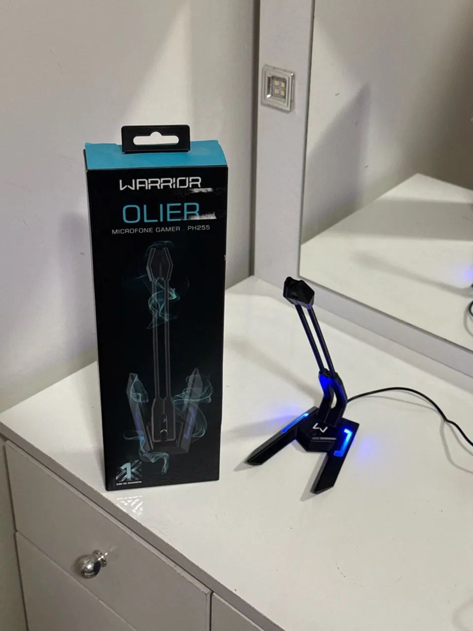 microfone gamer Warrior